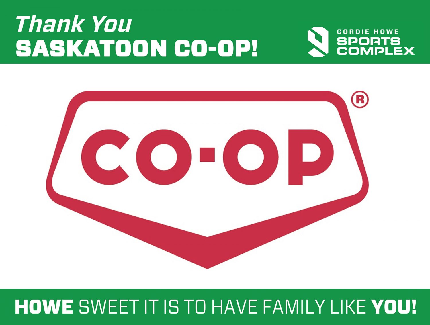 THANK YOU Saskatoon Co-op